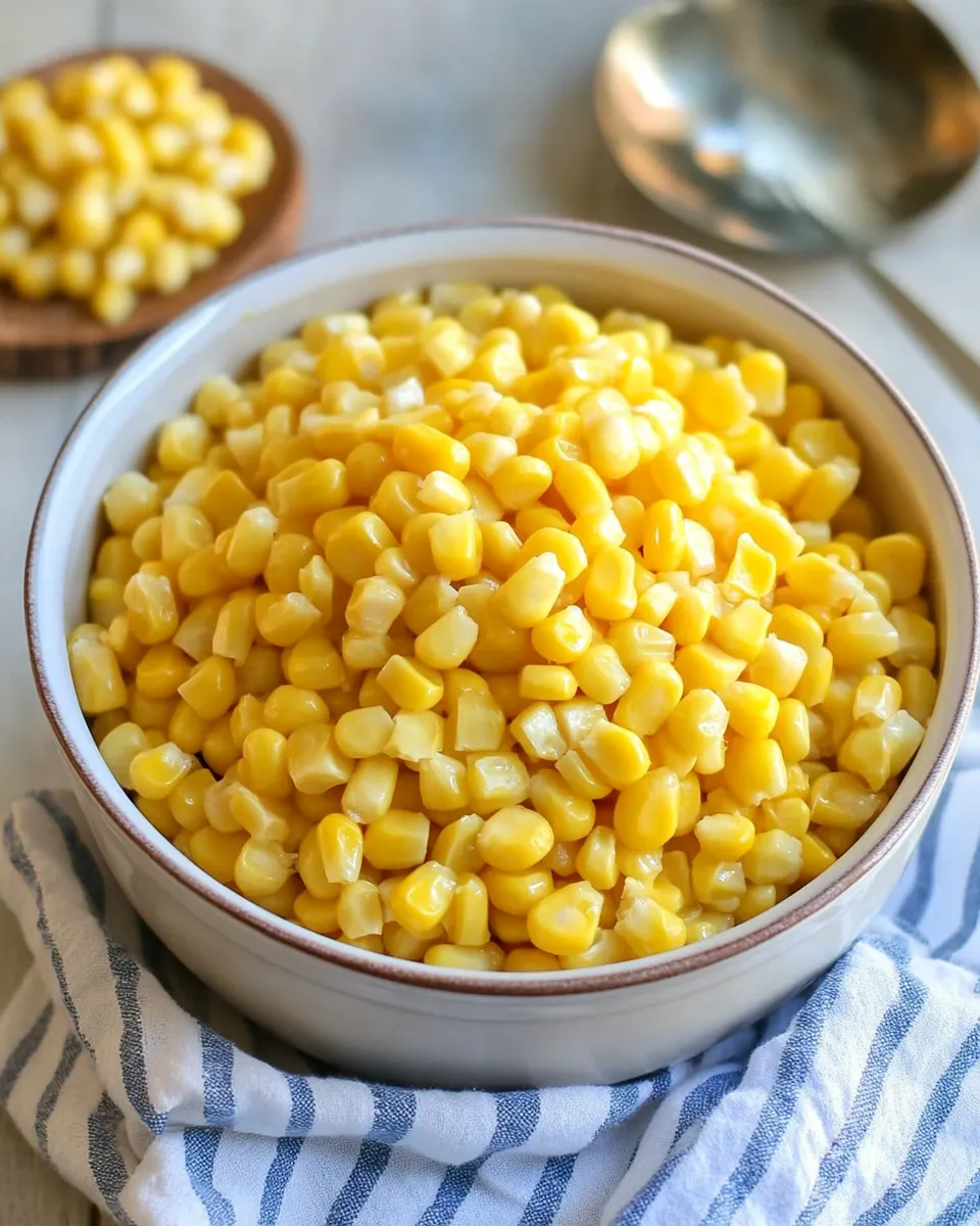 Savory HOW TO COOK CANNED CORN ON THE STOVE image