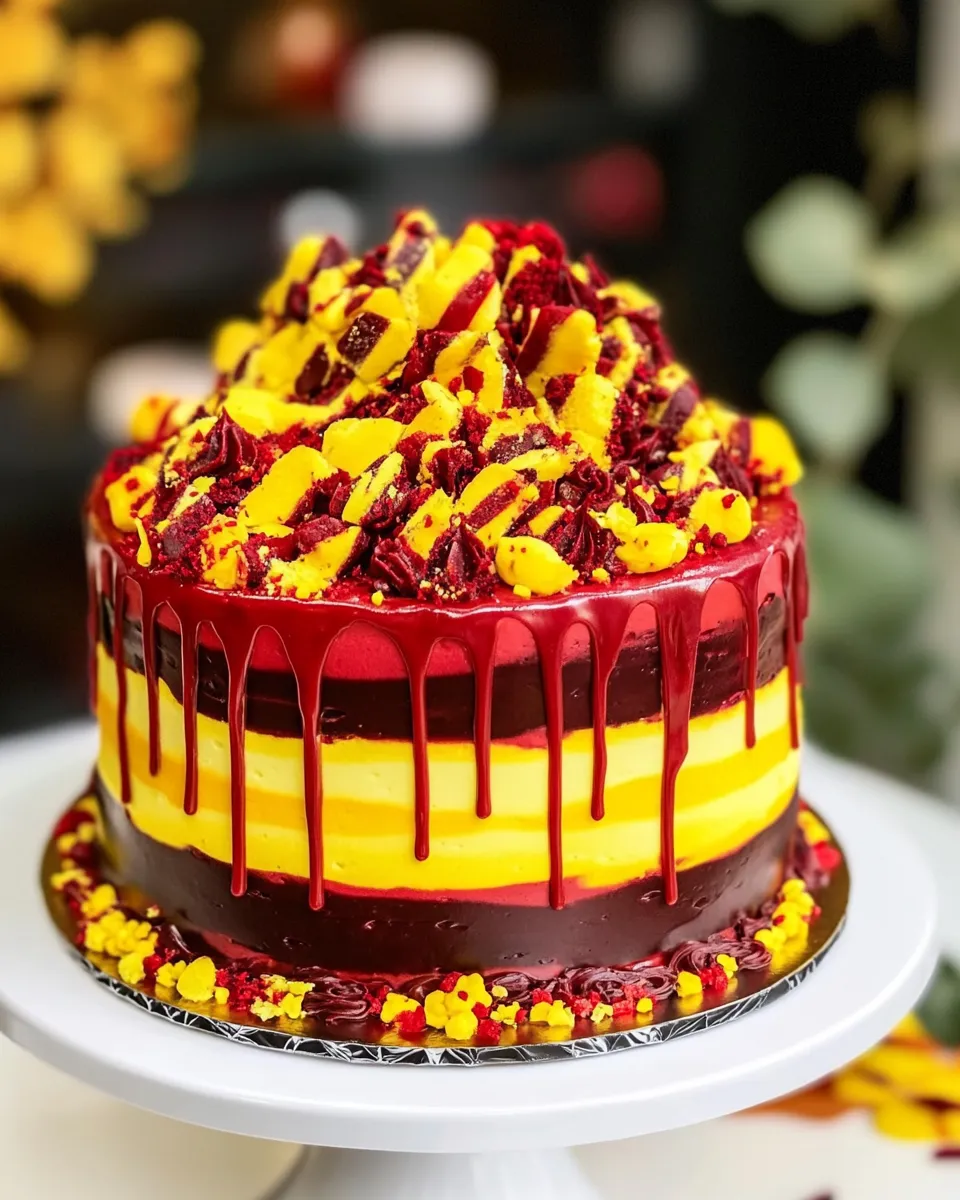 Homemade Harry Potter Cake photo