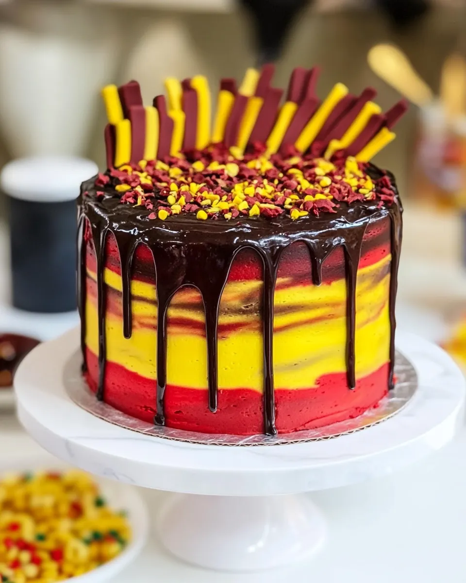 Easy Harry Potter Cake recipe photo