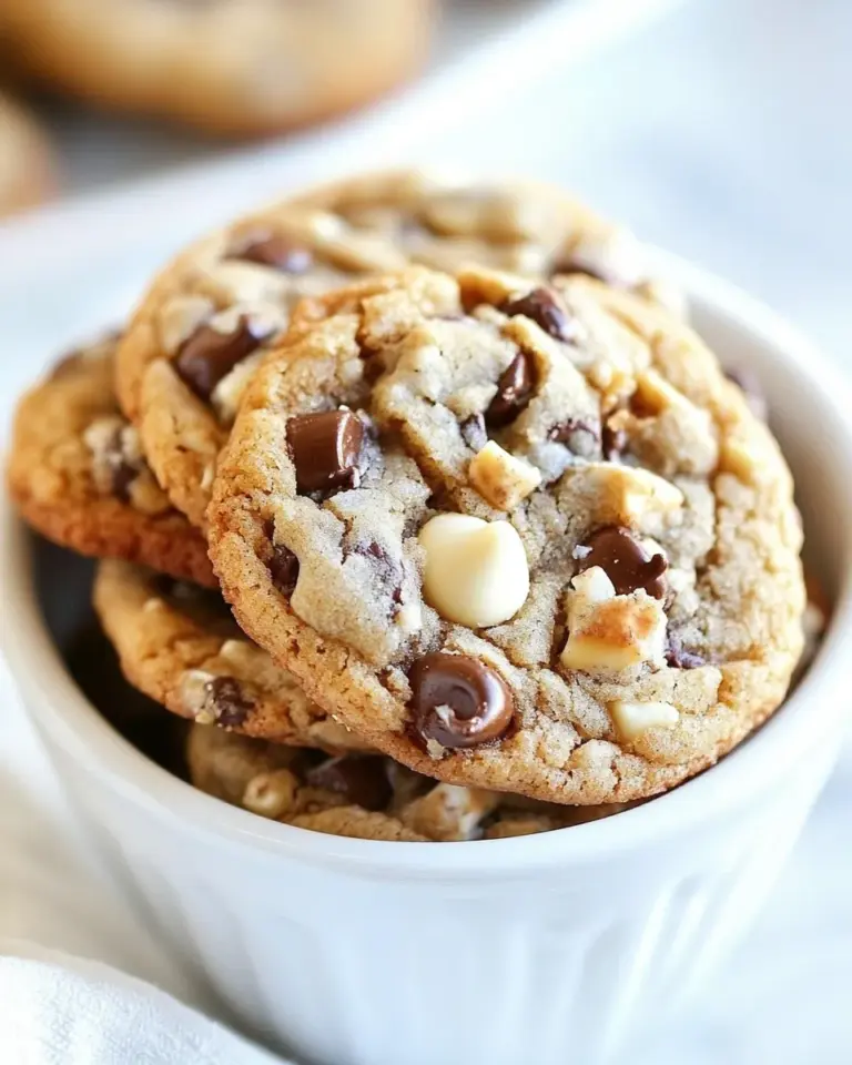 Homemade Hazelnut Toffee Chocolate Chip Cookies photo