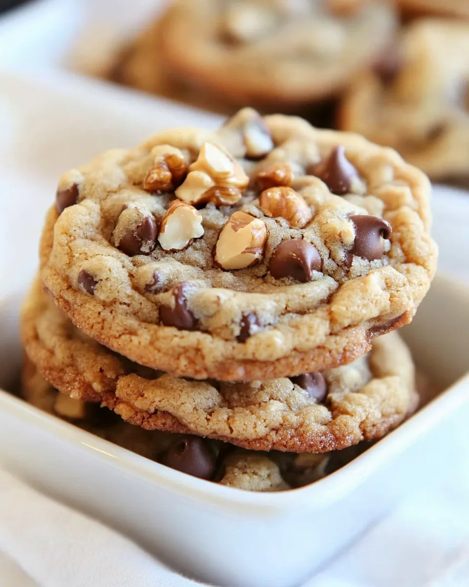Classic Hazelnut Toffee Chocolate Chip Cookies shot