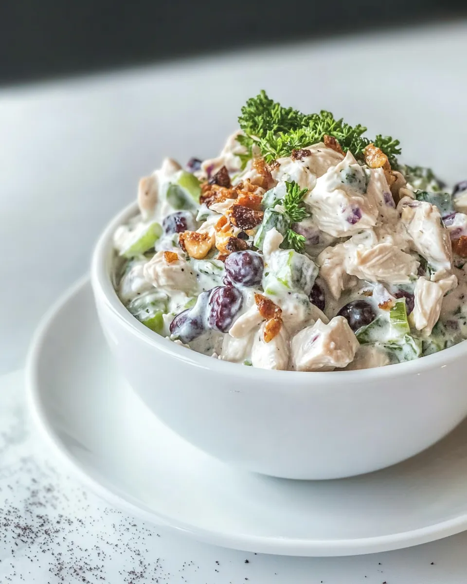 Classic Healthy Chicken Salad Recipe image