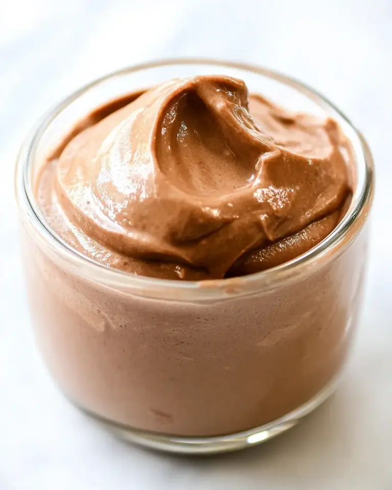 Homemade Healthy Chocolate Frosty photo