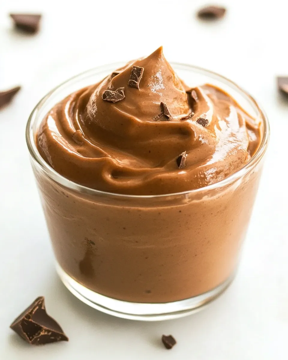 Easy Healthy Chocolate Frosty recipe photo