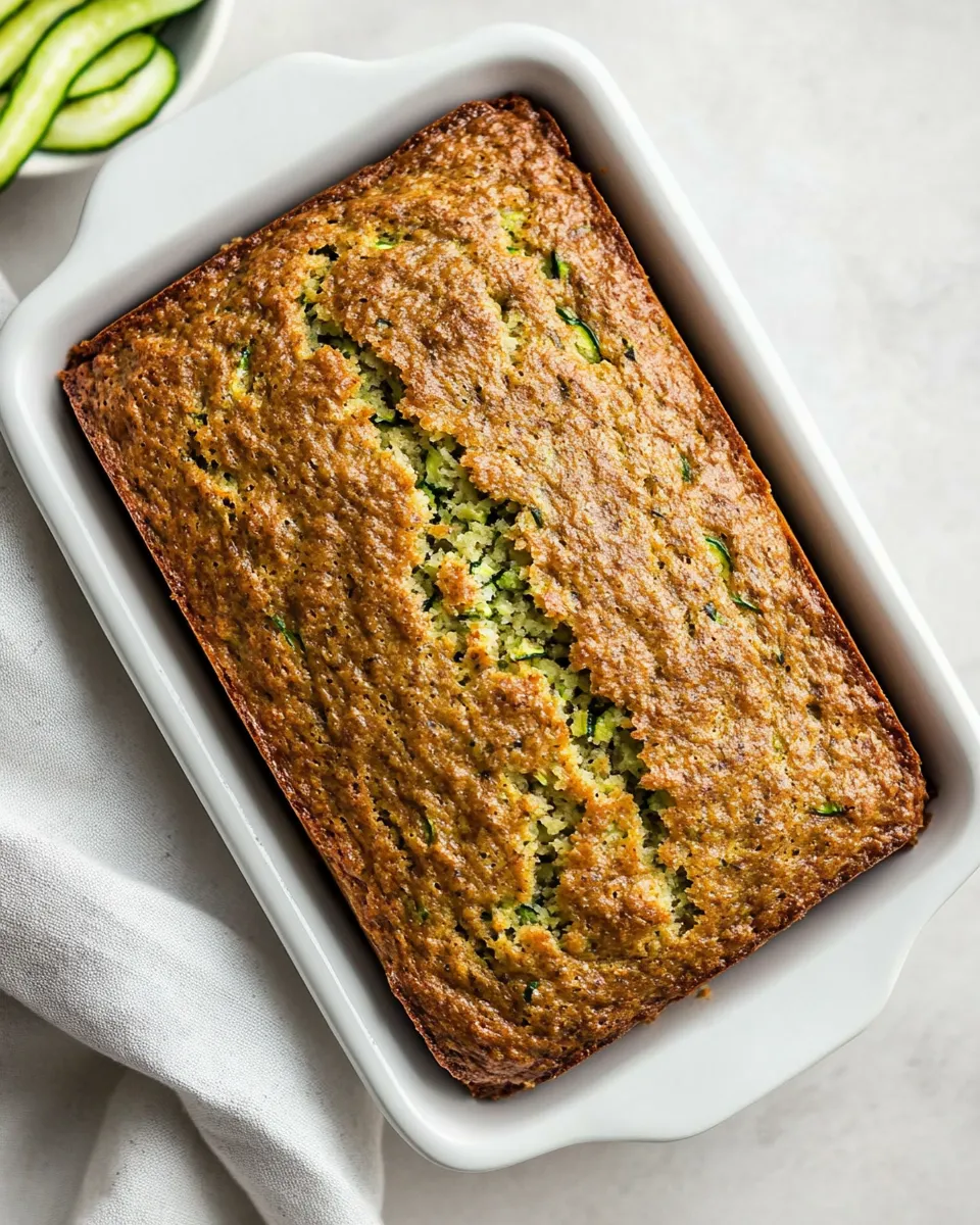 Delicious Healthy Zucchini Bread shot