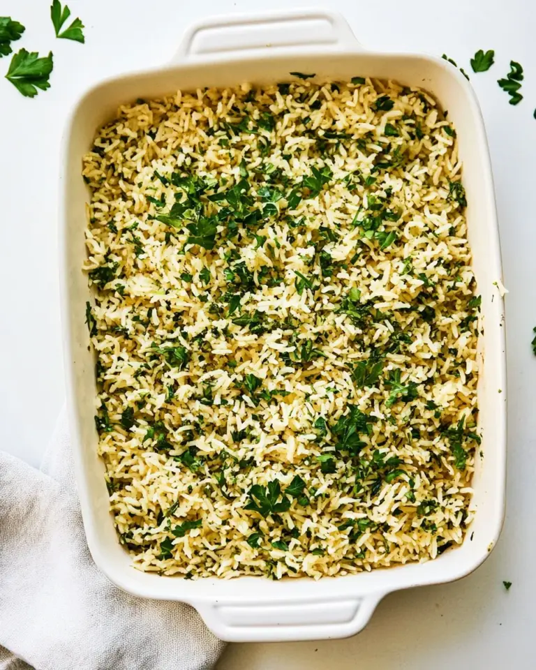 Homemade Herb Rice In One Pan! recipe photo