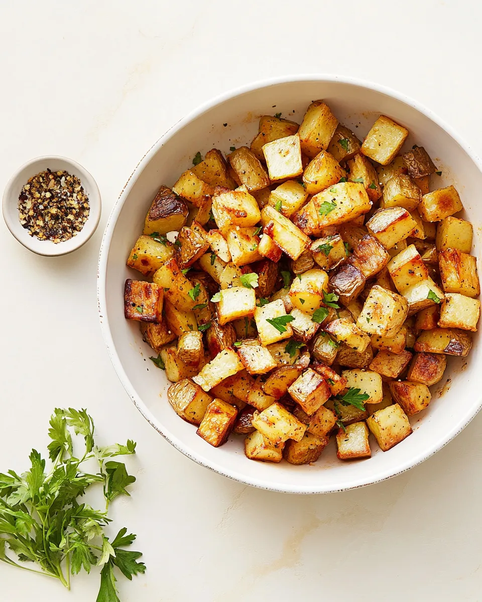 Easy Home Fries Recipe shot