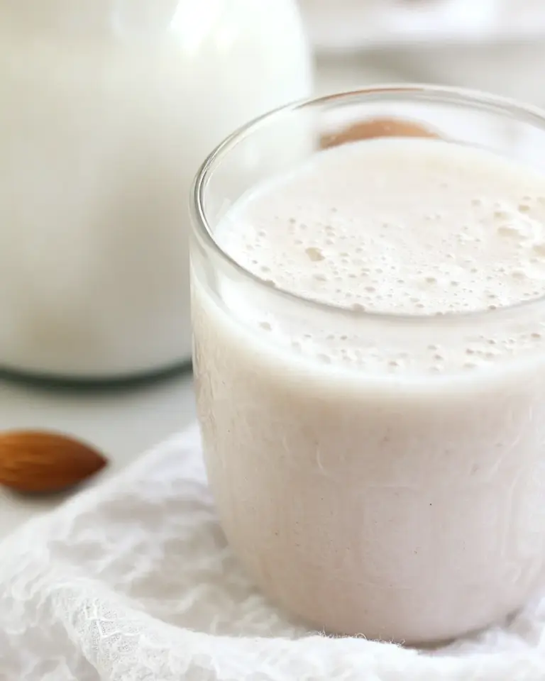 Easy Homemade Almond Milk photo