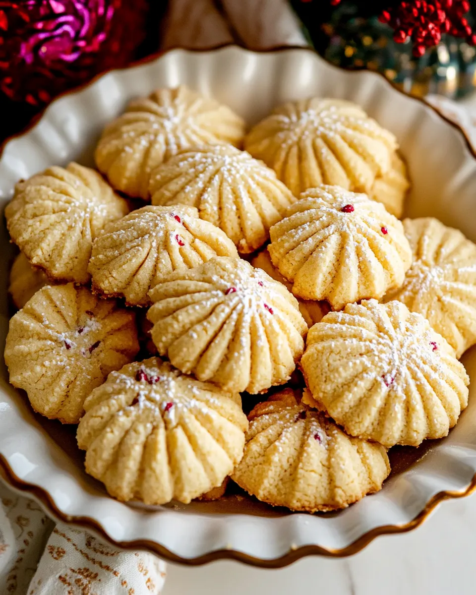 Quick Homemade Butter Cookies shot