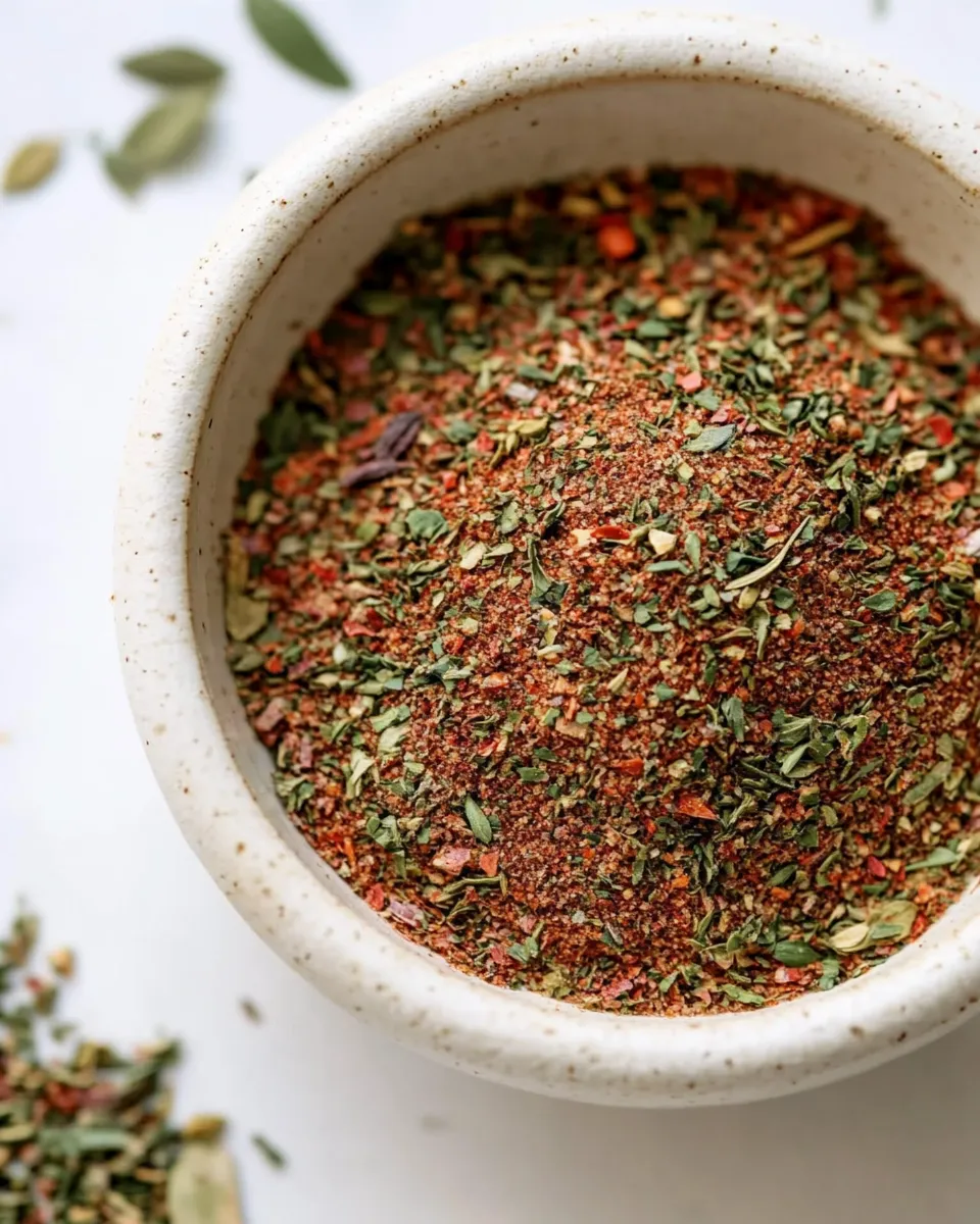 Savory Homemade Chicken Seasoning shot