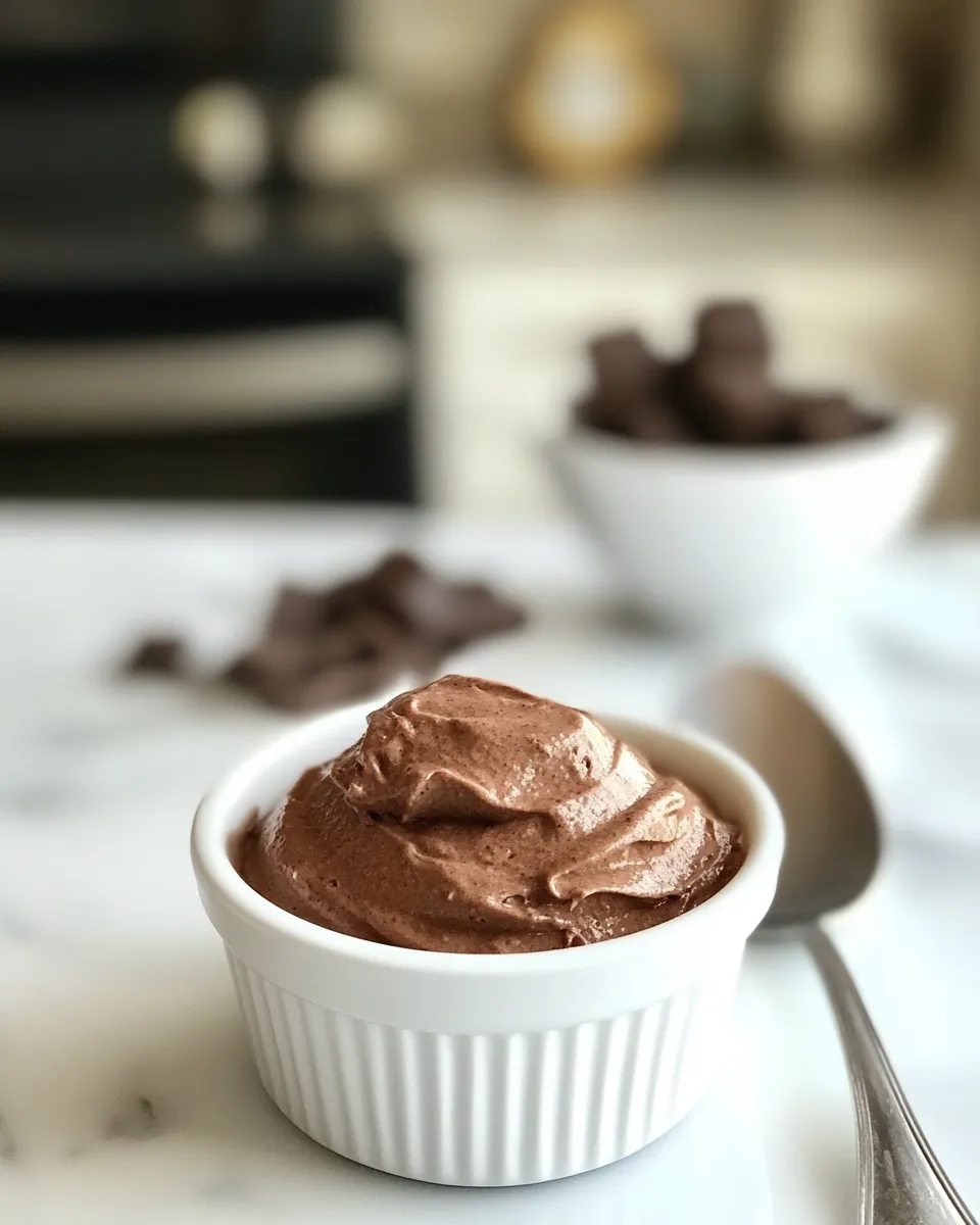 Delicious Homemade Chocolate Frosty recipe photo