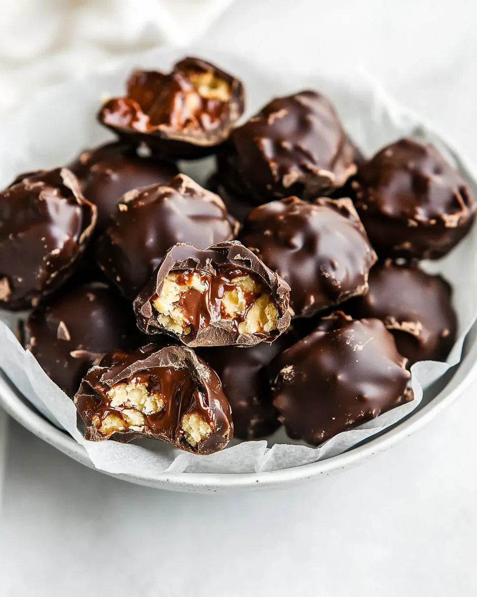 Homemade Chocolate Turtles photo