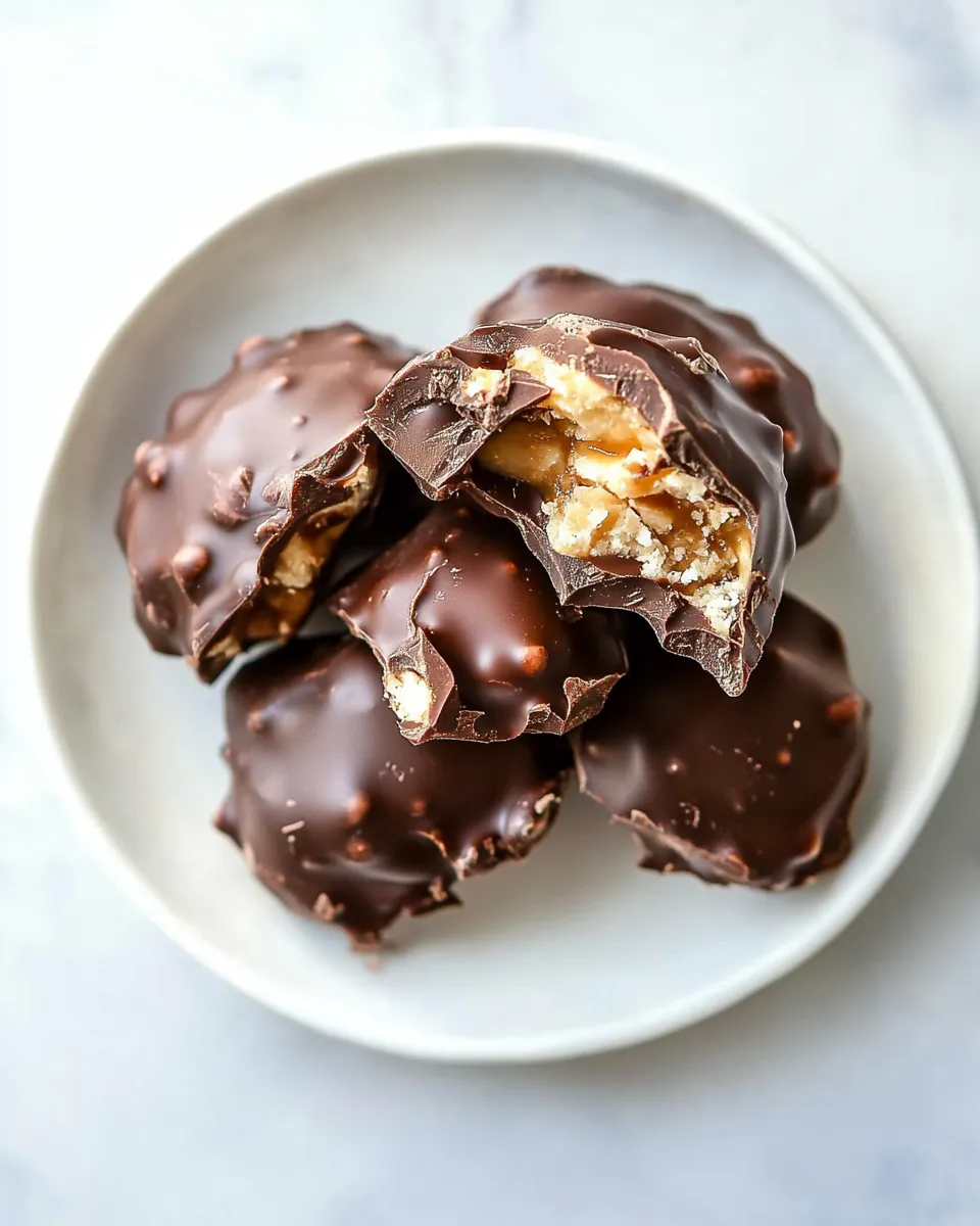 Easy Homemade Chocolate Turtles recipe photo