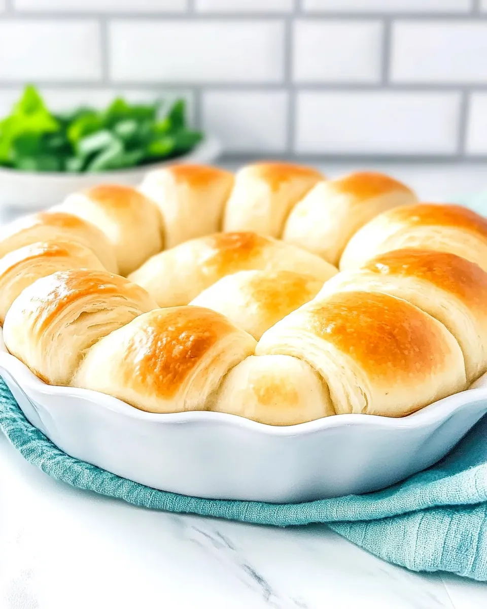 Easy Homemade Crescent Rolls Recipe photo