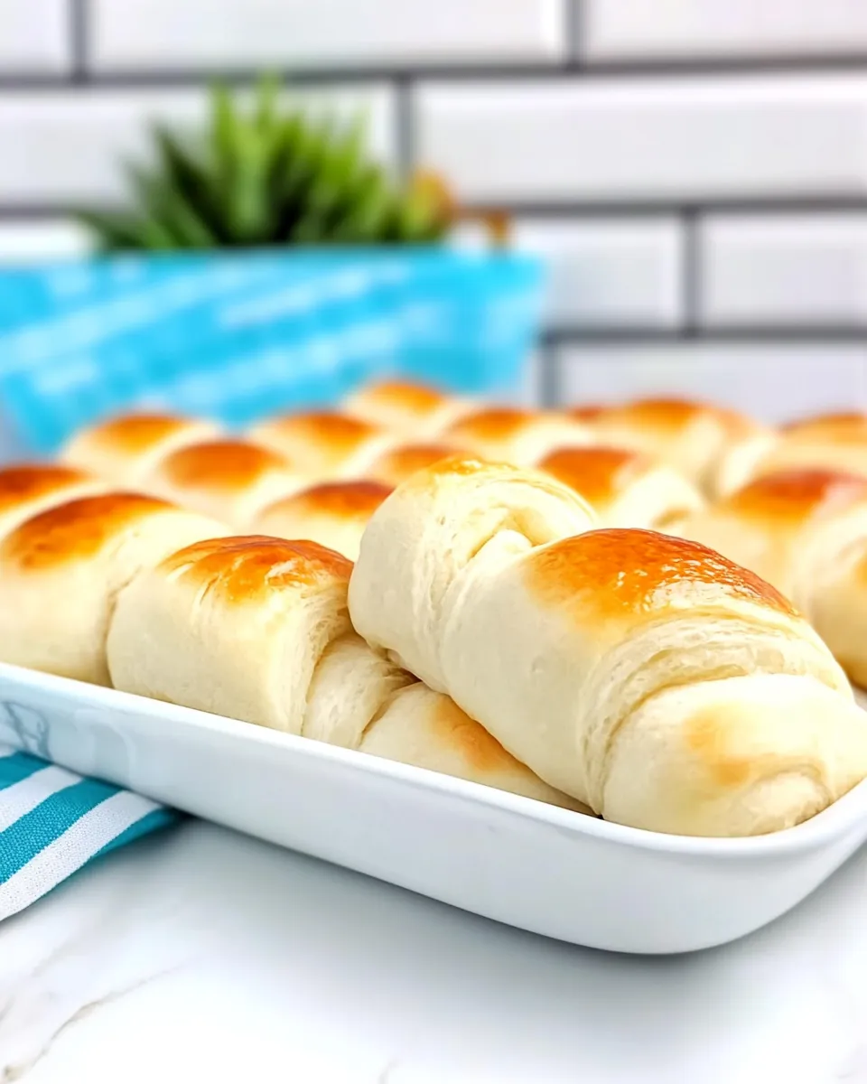 Delicious Homemade Crescent Rolls Recipe image