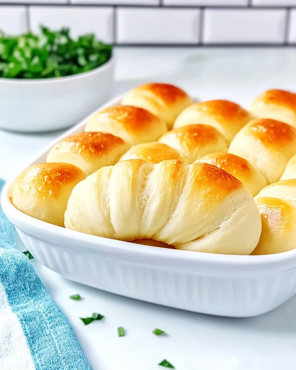 Classic Homemade Crescent Rolls Recipe shot