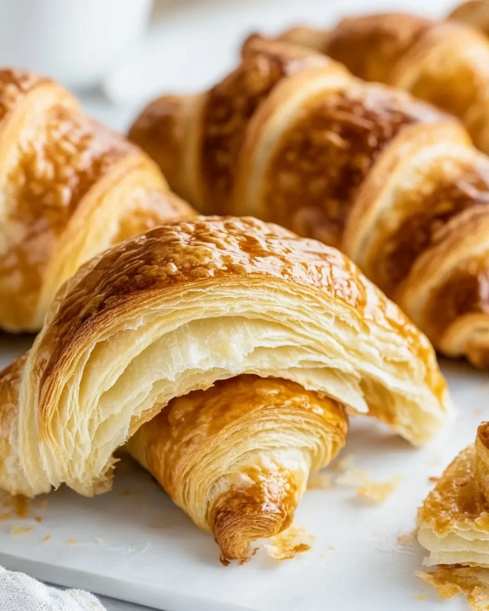 Delicious Homemade Croissants Recipe image
