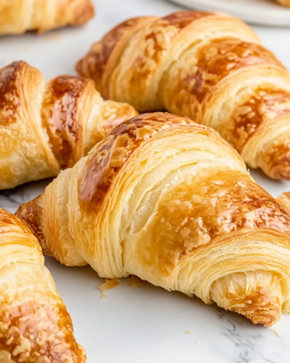 Classic Homemade Croissants Recipe shot