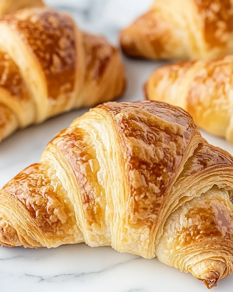Best Homemade Croissants Recipe dish photo