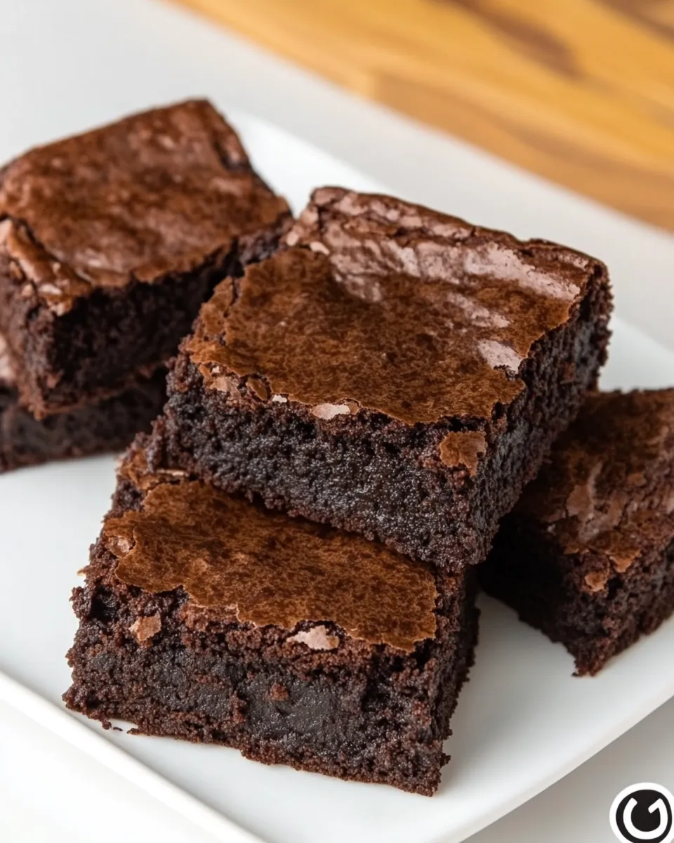 Best Homemade Fudgy Brownies shot