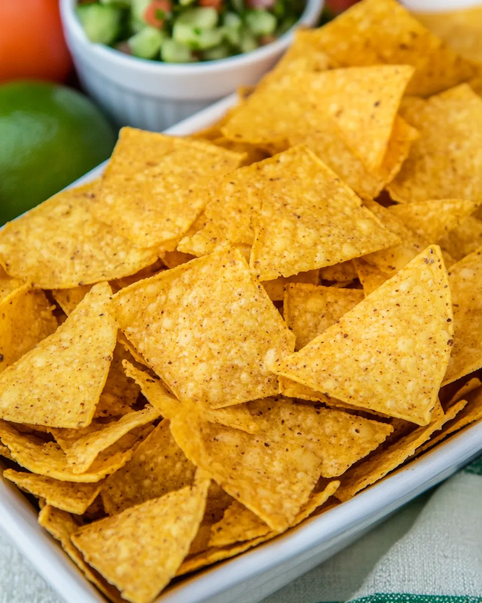 Best Homemade Healthy Tortilla Chips recipe photo