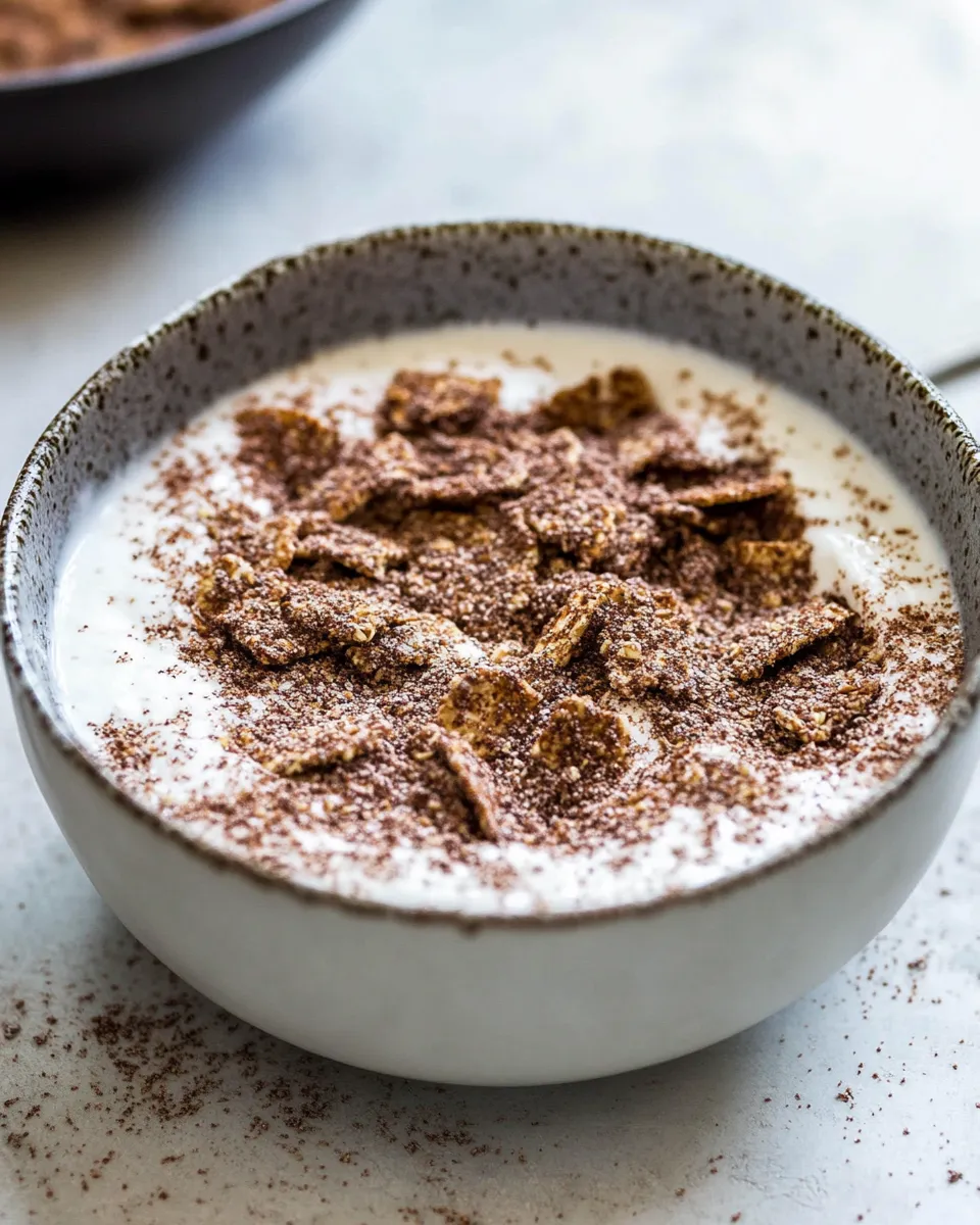 Healthy Homemade Keto Low-Carb Cinnamon Cereal photo