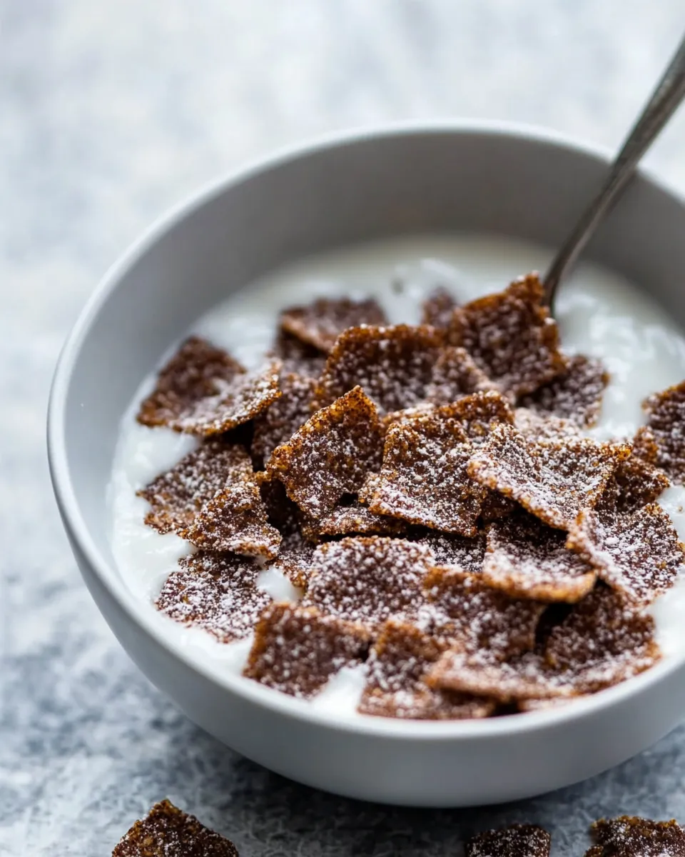 Quick Homemade Keto Low-Carb Cinnamon Cereal dish image