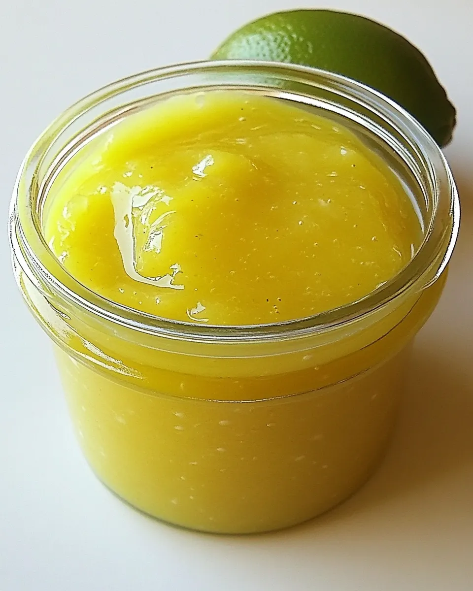 Delicious Homemade Lime Curd image