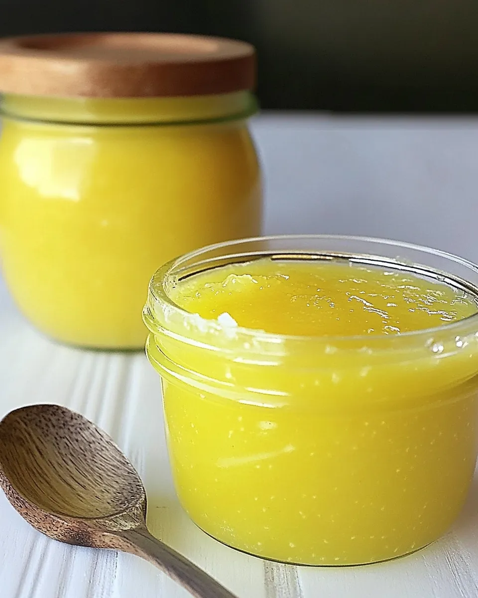 Fresh Homemade Lime Curd recipe image