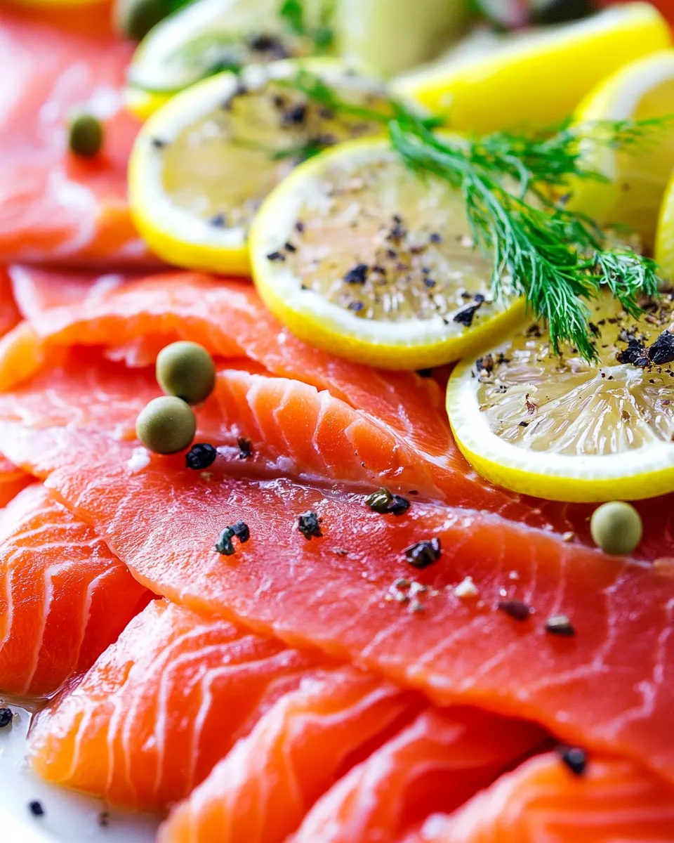 Delicious Homemade Lox Recipe shot