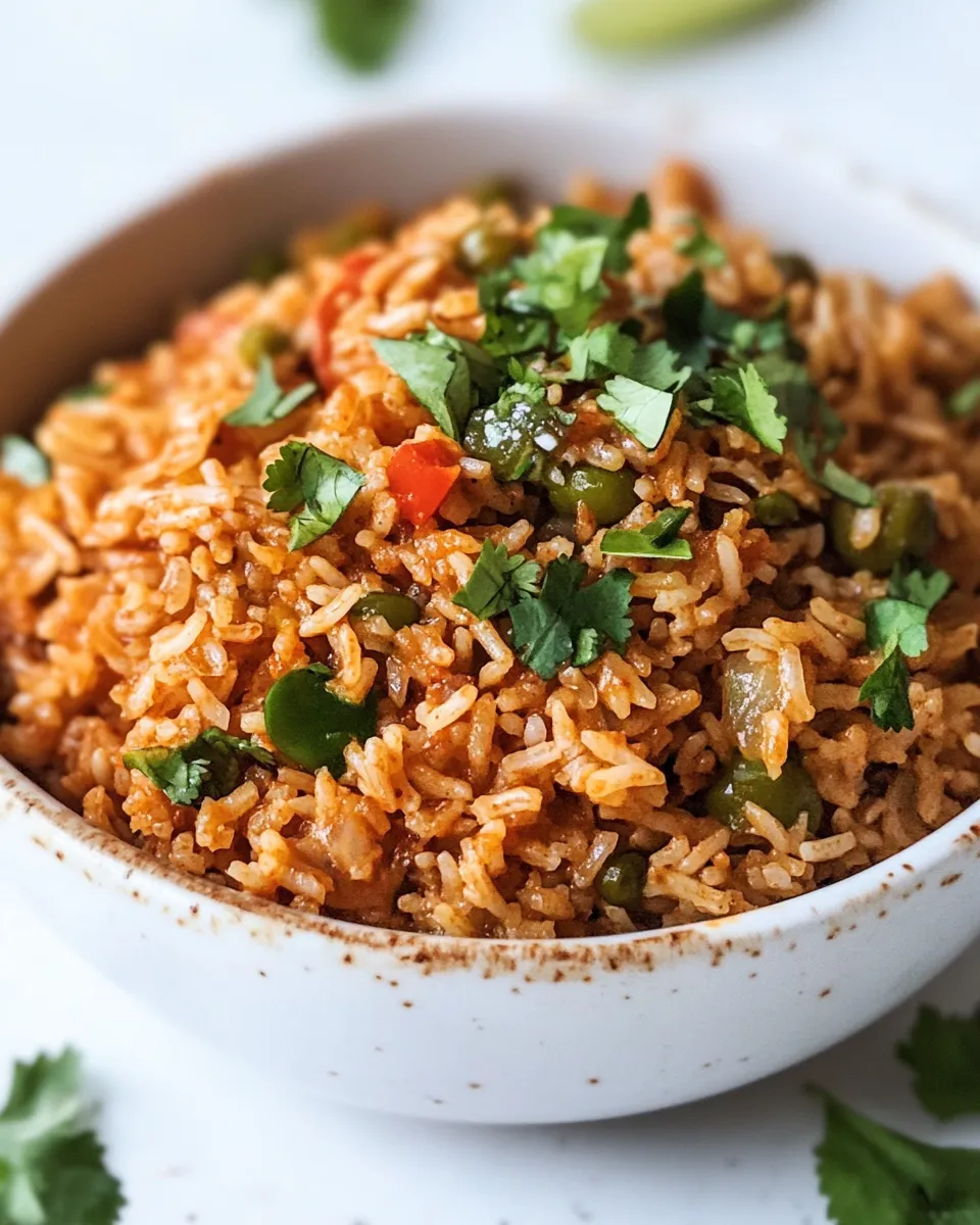 Delicious Homemade Mexican Rice image