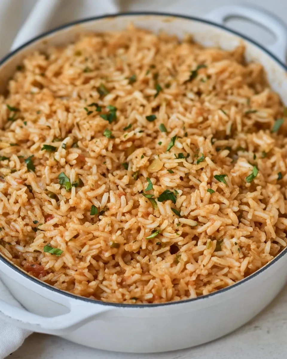 Savory Homemade Spanish Rice (w/ Instant Pot Option) dish photo