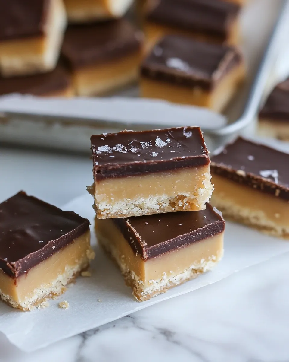 Homemade Twix Bars photo