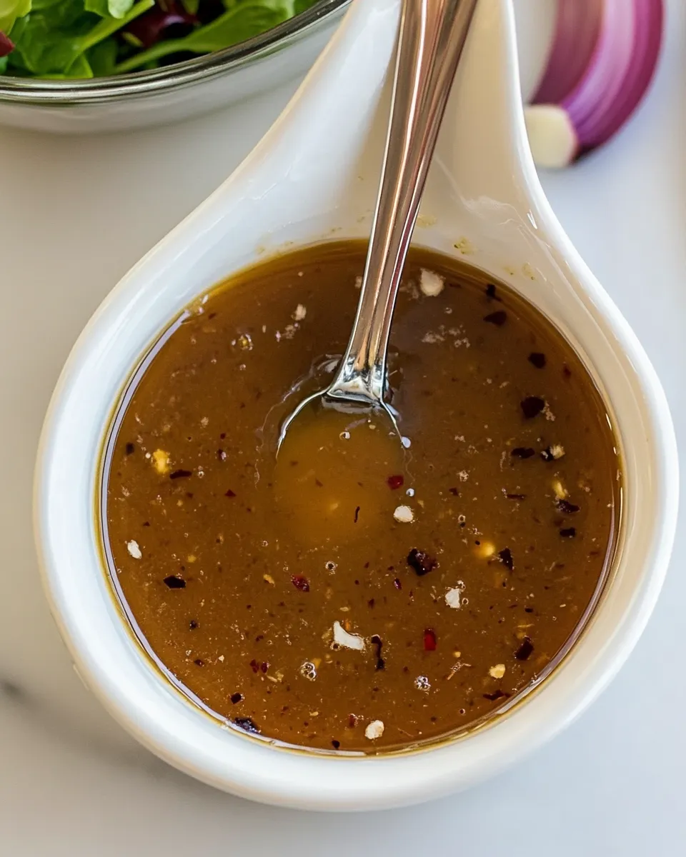 Easy Honey-Balsamic Vinaigrette recipe photo