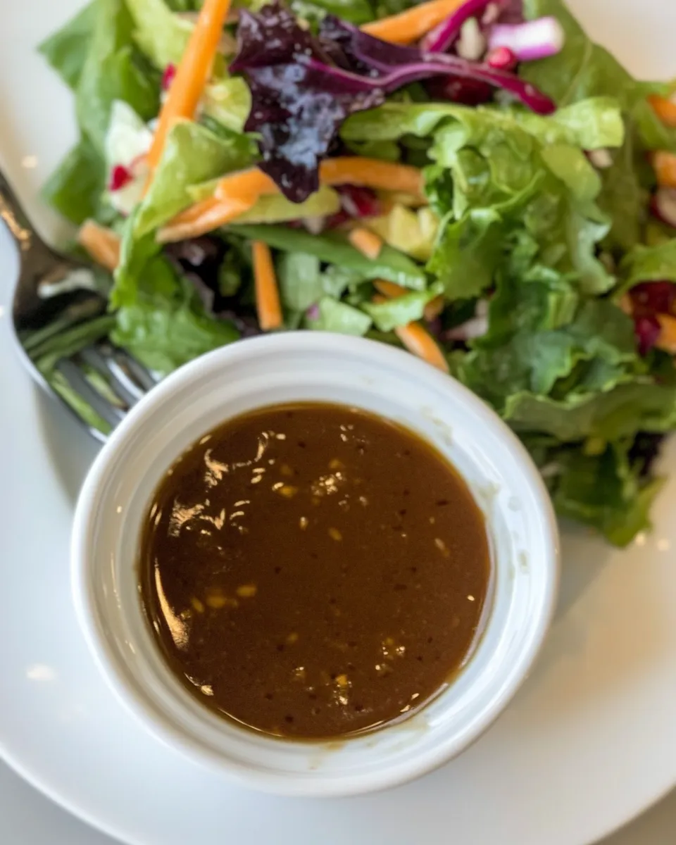 Delicious Honey-Balsamic Vinaigrette shot