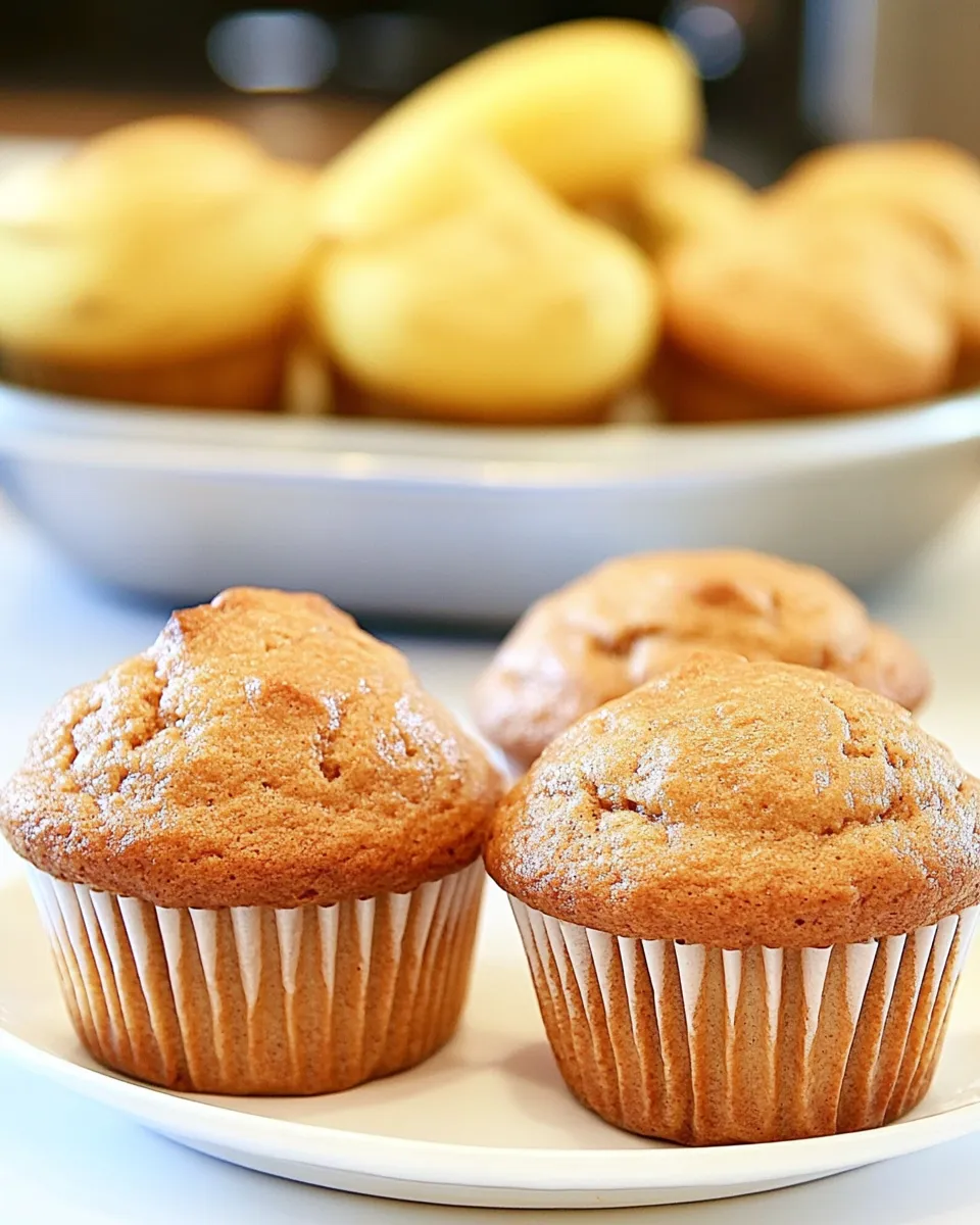 Delicious Honey Banana Muffins Recipe dish photo