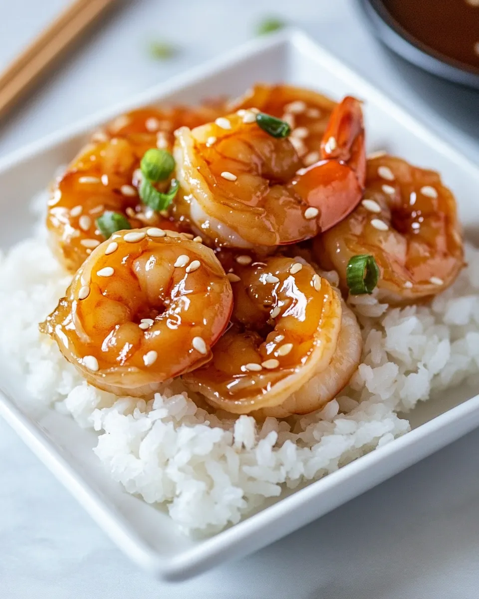 Easy Honey Sesame Shrimp photo