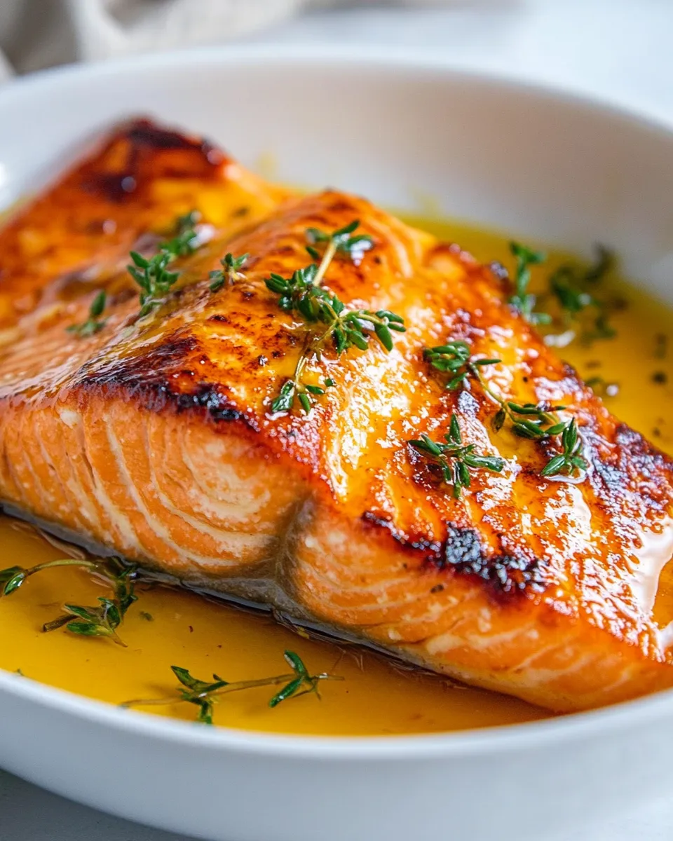 Quick Hot Honey Salmon recipe photo