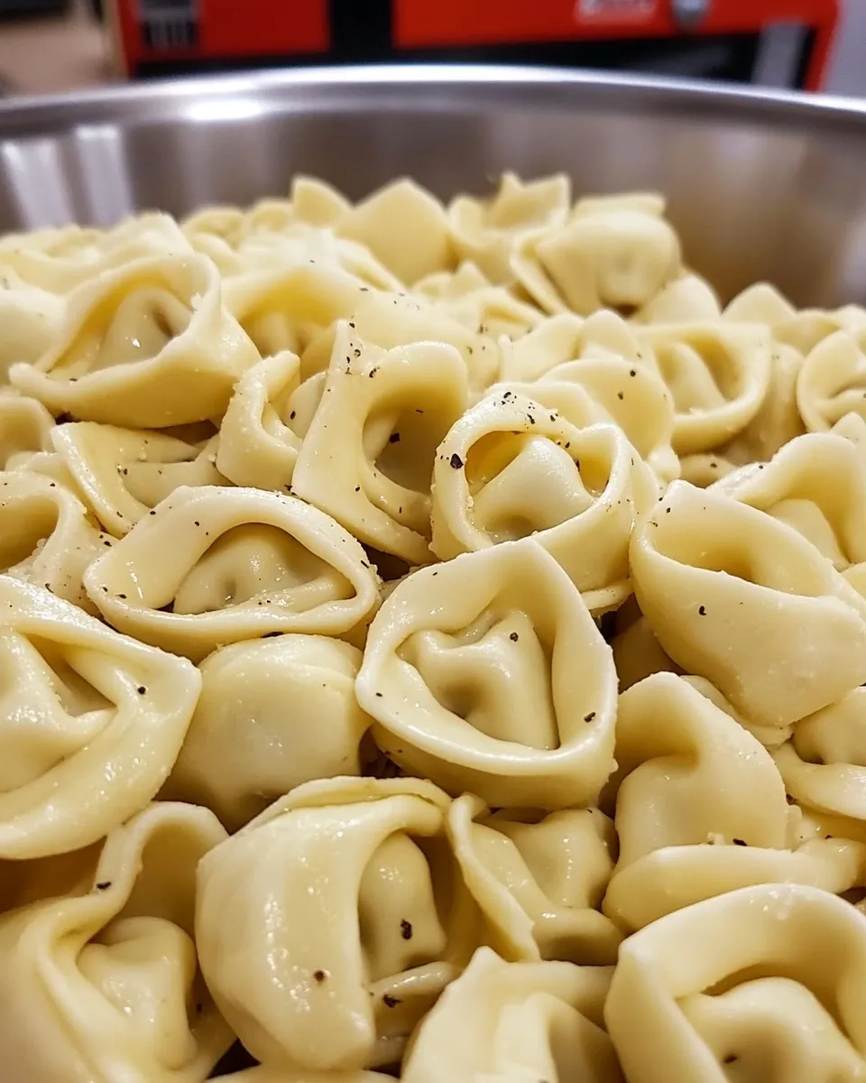 Quick How To Cook Refrigerated Cheese Tortellini from Trader Joes shot