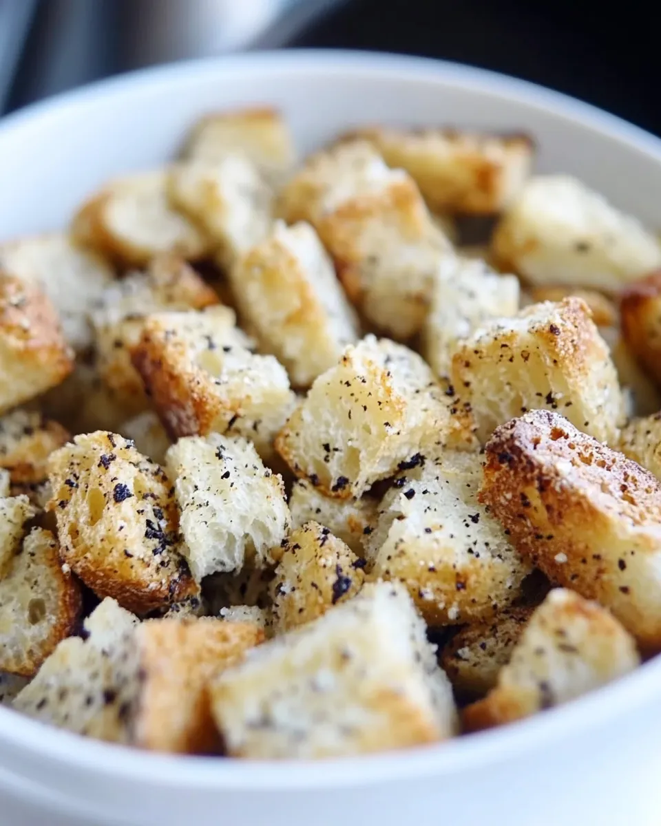 Classic How To Make Croutons On The Stove dish photo