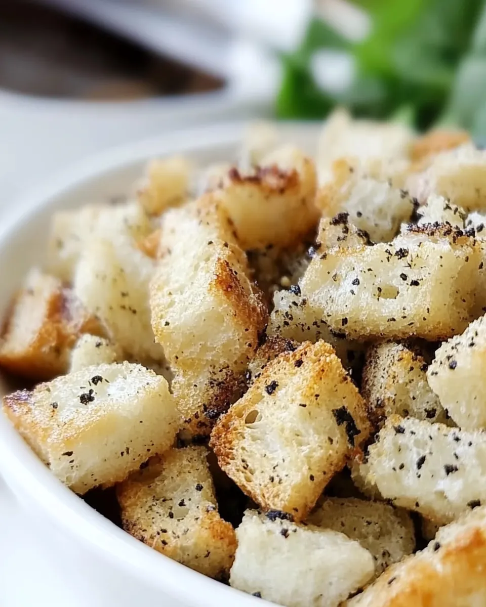 Delicious How To Make Croutons On The Stove image
