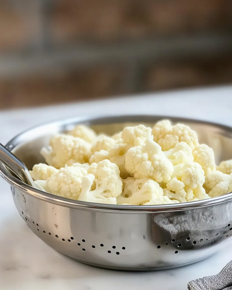 Easy How to Blanch Cauliflower photo