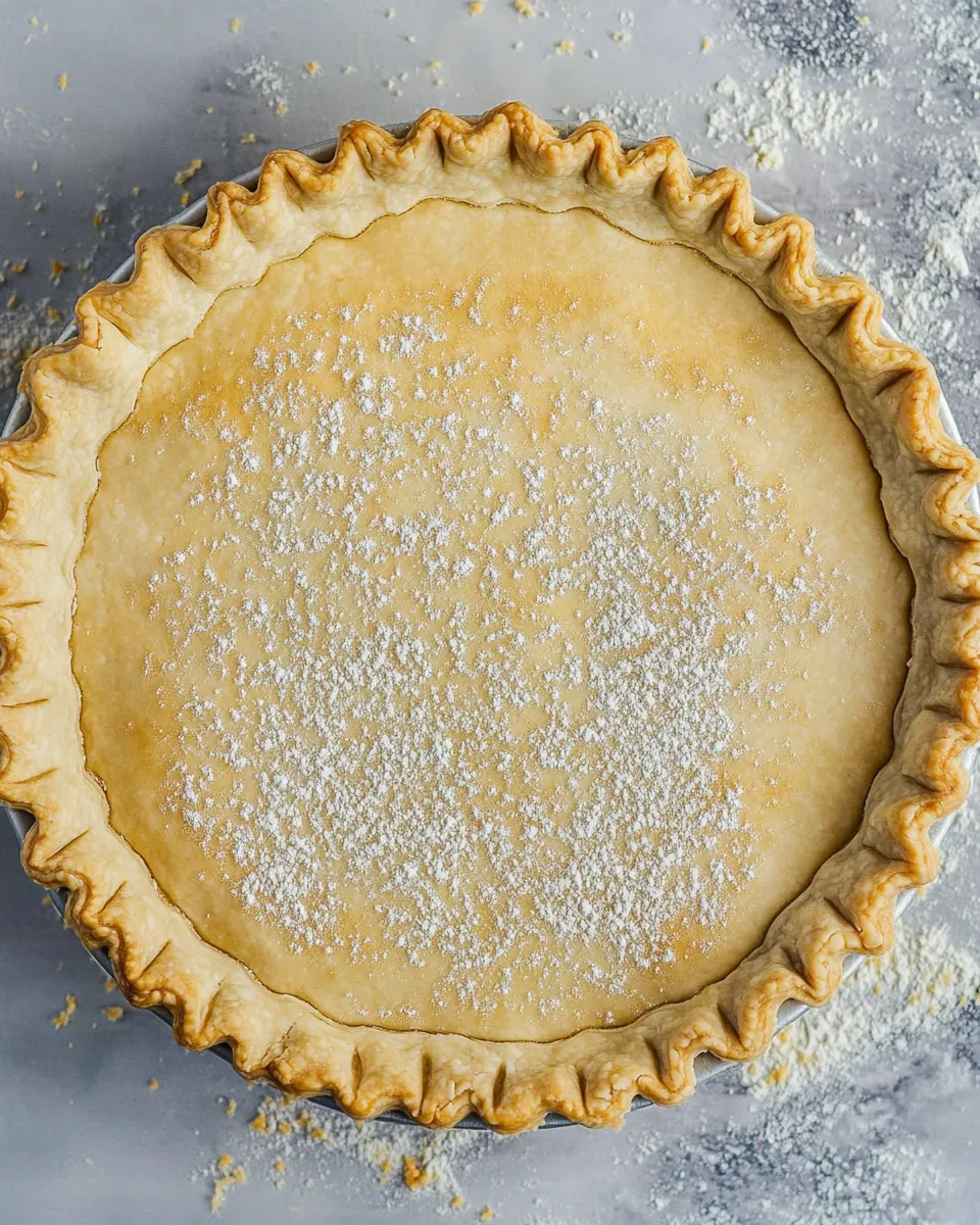 Quick How to Blind Bake a Pie Crust shot