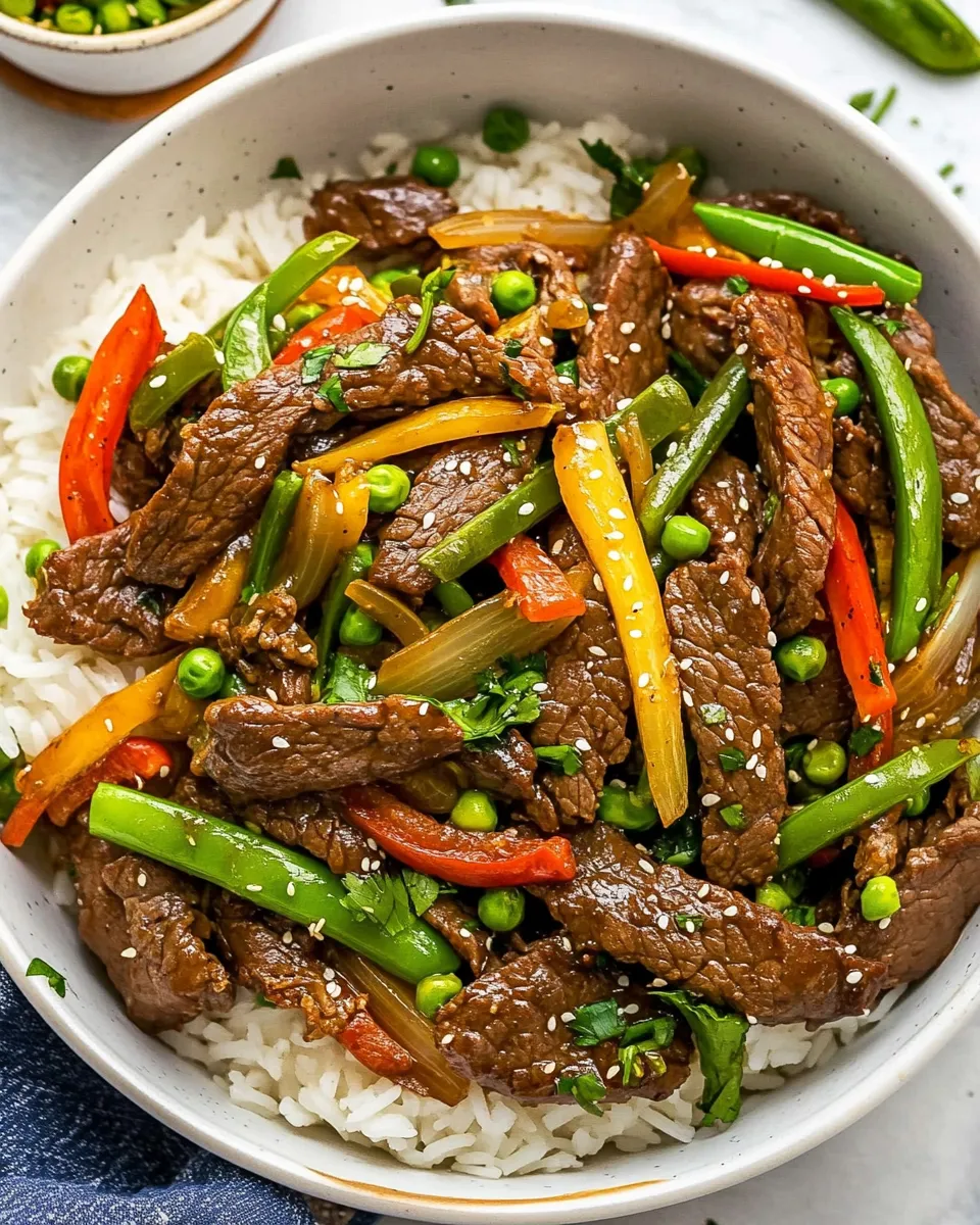 Quick How to Make Beef Stir Fry food shot