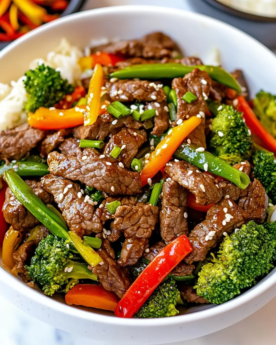 Healthy How to Make Beef Stir Fry dish photo
