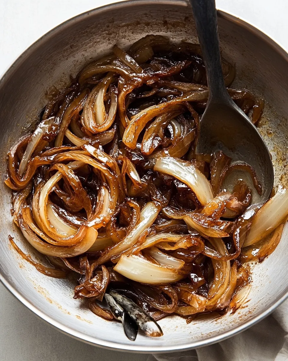 Savory How to Make Caramelized Onions recipe photo