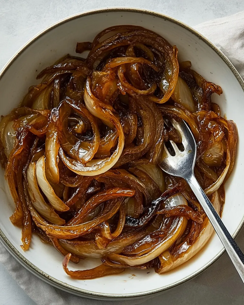 Classic How to Make Caramelized Onions shot