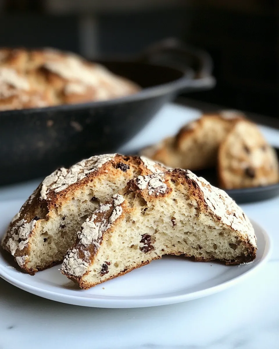 Easy How to Make Irish Soda Bread shot