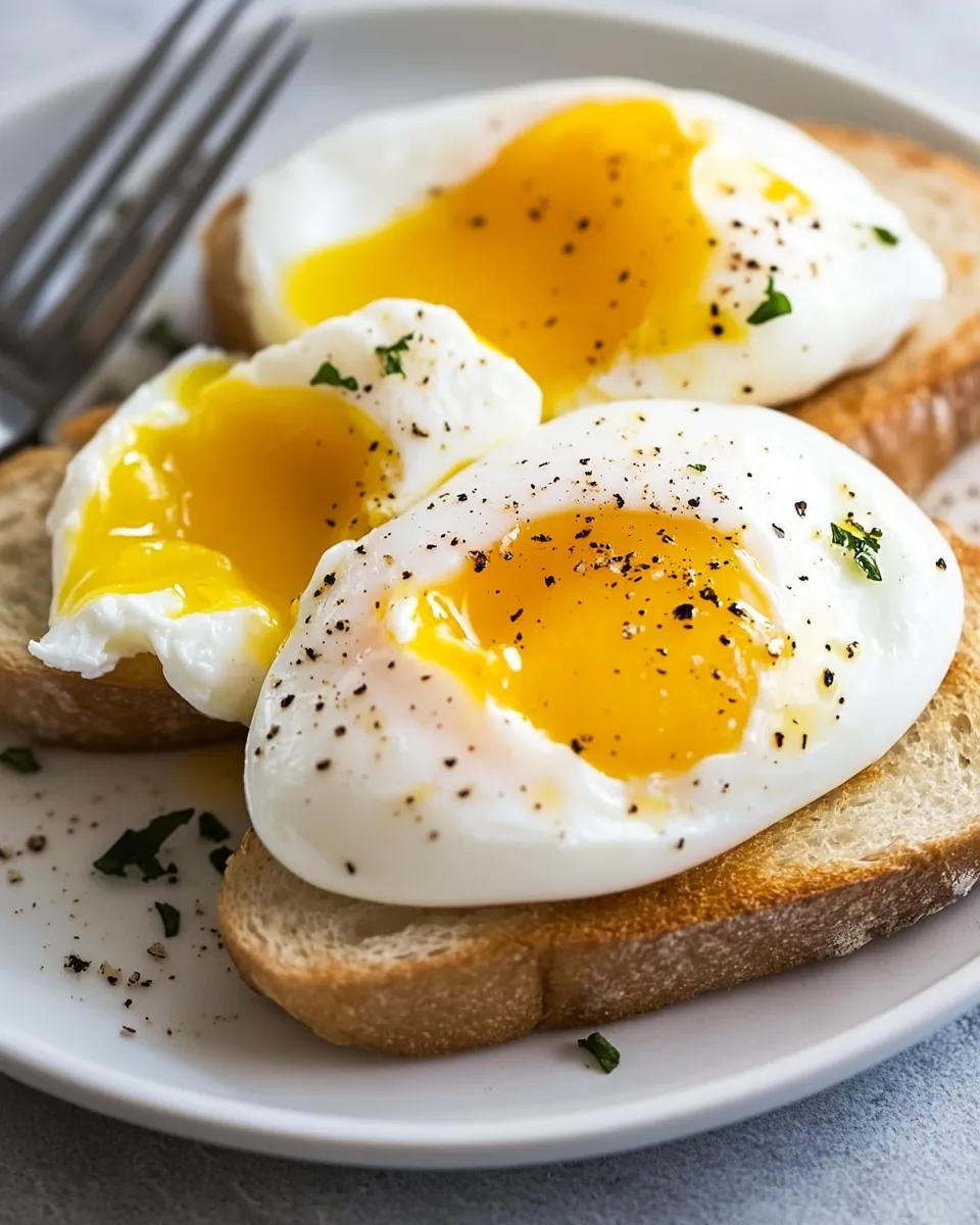 Classic How to Make Poached Eggs recipe photo