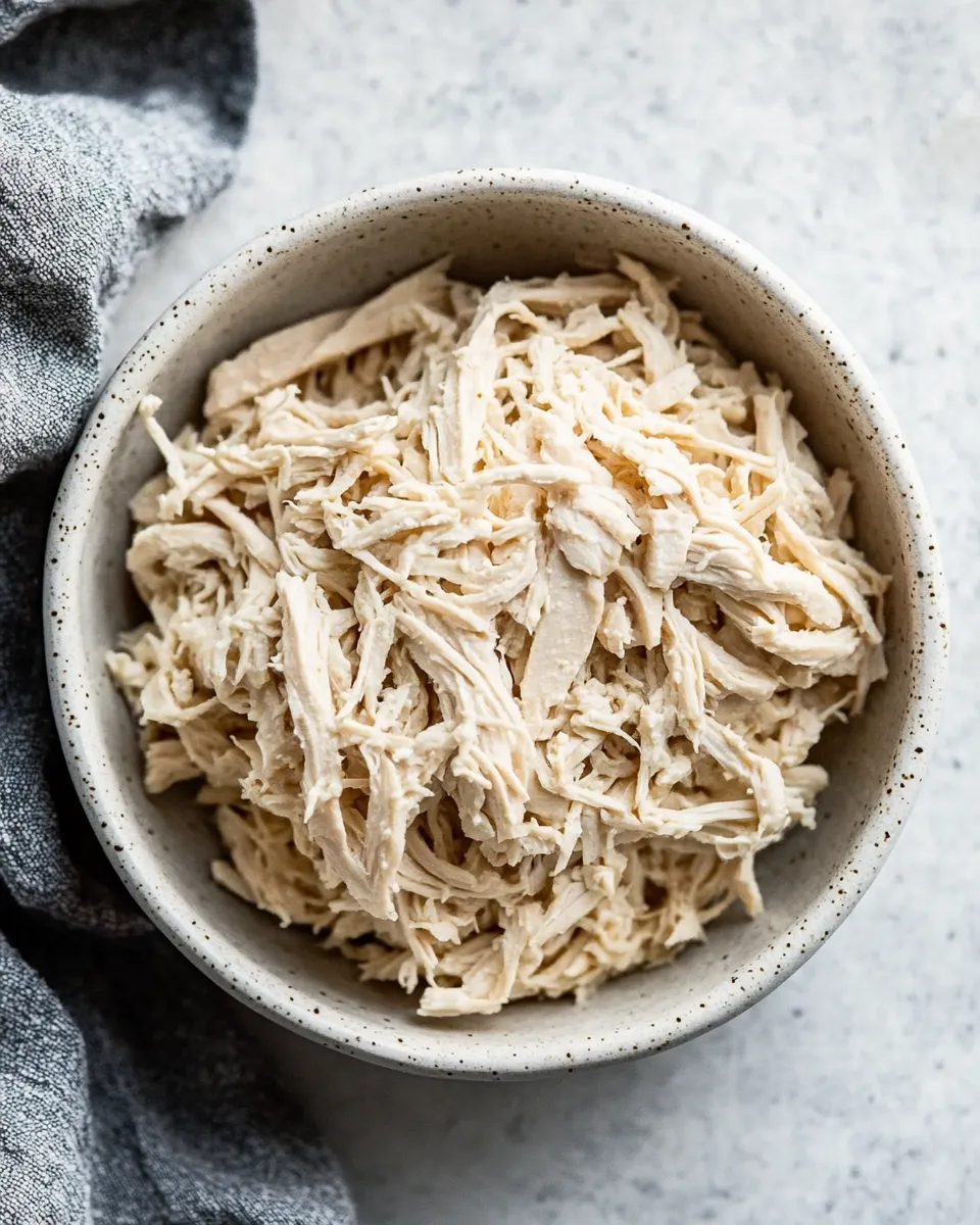 Easy How to Make Shredded Chicken photo